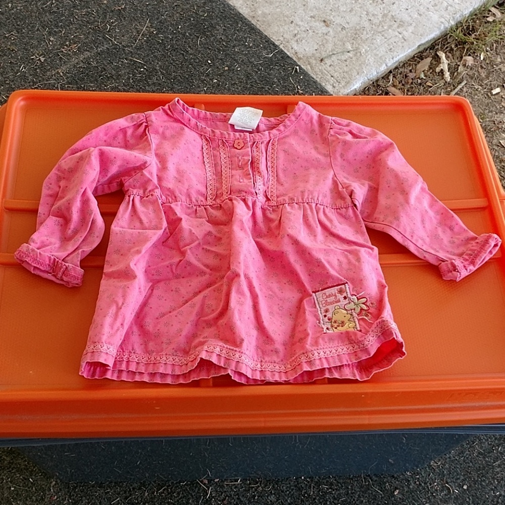 Classic Pooh size 18 months shirt.